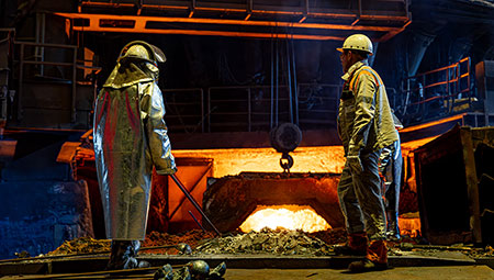 Final tap from Blast Furnace A at HKM in Duisburg